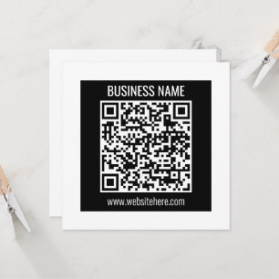 Invitation Créez un code QR moderne instantanément 
