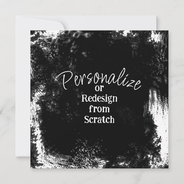 Invitation Créez vos produits personnalisés (Devant)