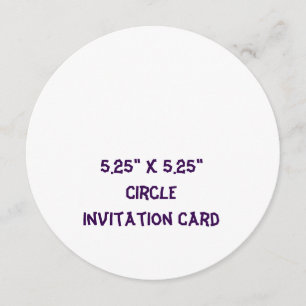 Invitation Créez votre cercle professionnel de 5,25" x 5,25"