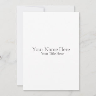 Invitation Créez votre propre