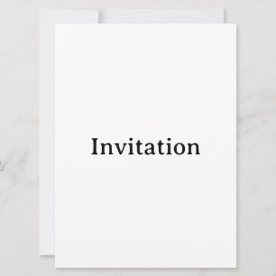 Invitation Créez votre propre 6,5" x 8,75" au carré