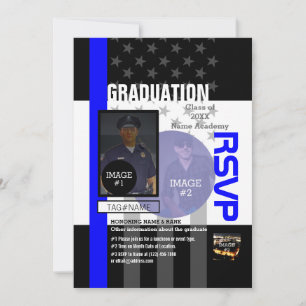 Invitation Créez votre propre avec 3 images et 9 lignes de te