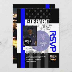 Invitation Créez votre propre avec 3 images et 9 lignes de te