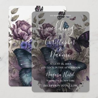 Invitation Créez votre propre Bouquet de fleurs de papillons