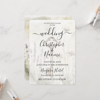 Invitation Créez Votre Propre Clé Vintage Chic Shabby Personn