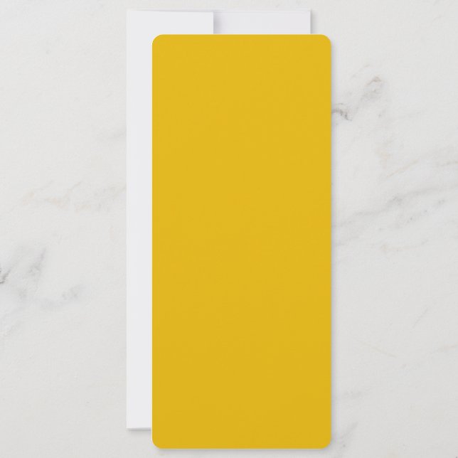 Invitation Créez Votre Propre Conception Personnalisée Jaune (Dos)