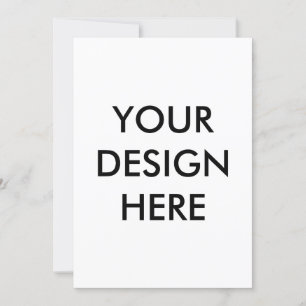 Invitation créez votre propre dossier d'invitation 5x7