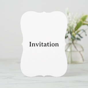Invitation Créez votre propre encadrement 5" x 7"