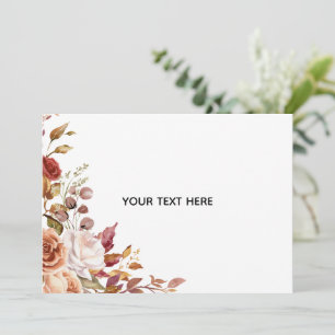 Invitation Créez Votre Propre Floral