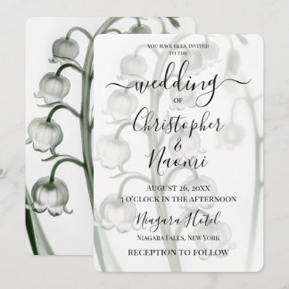 Invitation Créez votre propre Lys X-Ray de la Vallée Fleur