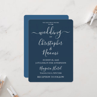 Invitation Créez Votre Propre Mariage Personnalisé