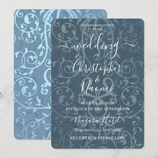 Invitation Créez Votre Propre Motif Vintage Mariage