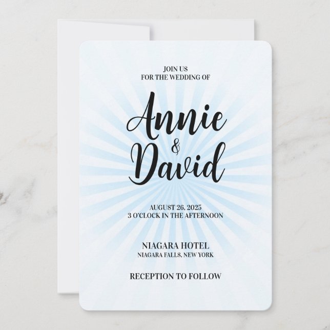 Invitation Créez votre propre Pastel Retro Starburst (Devant)