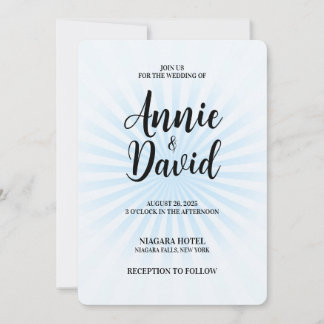 Invitation Créez votre propre Pastel Retro Starburst