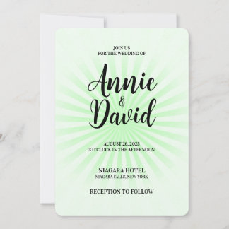 Invitation Créez votre propre Pastel Retro Starburst