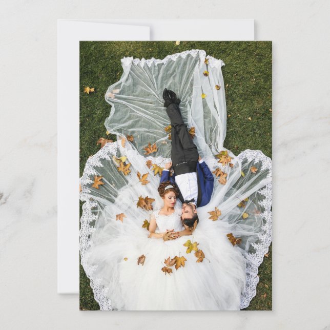 Invitation Créez Votre Propre Photo Personnalisée (Devant)