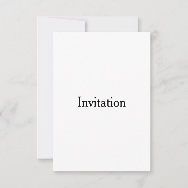 Invitation Créez Votre Propre Promotion Simple de Marque  (Devant)