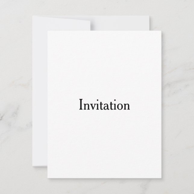 Invitation Créez Votre Propre Promotion Simple de Marque 4.25 (Devant)