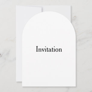 Invitation Créez Votre Propre Promotion Simple de Marque 5" x