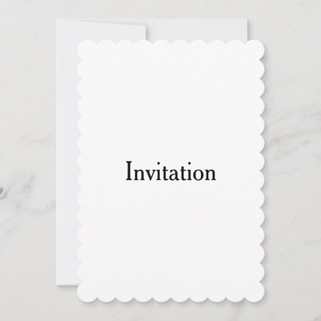 Invitation Créez Votre Propre Promotion Simple de Marque 5" x (Devant)