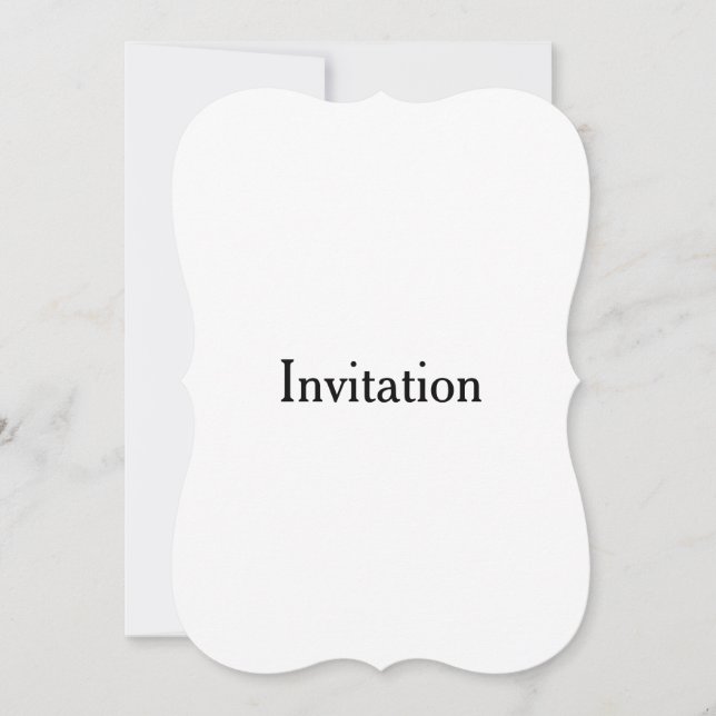 Invitation Créez Votre Propre Promotion Simple de Marque 5" x (Devant)
