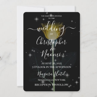 Invitation Créez votre propre - X-Ray Flower & Stars