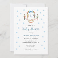 Crest de casse-noisette mignon avec monogramme Gar