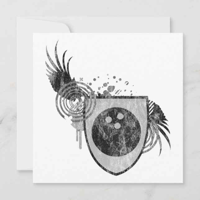 Invitation crête de boule hi-fi (Devant)