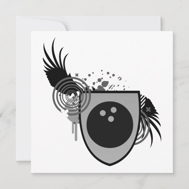 Invitation crête de boule hi-fi (Devant)