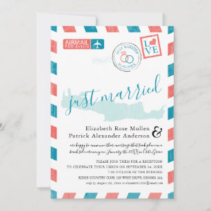 Invitation Crète Grèce Antique Aviateur Post Mariage