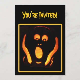 Invitation Cri perçant de Halloween
