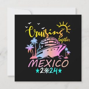 Invitation Croisière familiale au Mexique
