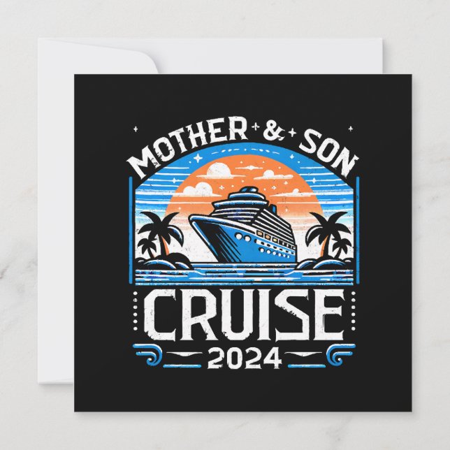 Invitation Croisière mère et fille 2024 (Dos)