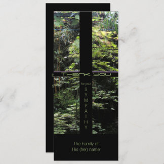 Invitation Croix de fenêtre sur la nature Jardin Sympathie Me