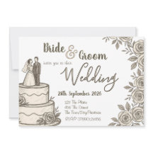 Croquis vintage personnalisé Calligraphie élégante