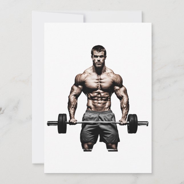 Invitation cross fit men (Devant)