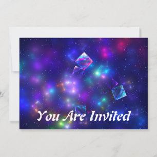 Invitation Cubes cosmiques