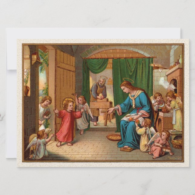 Invitation Cuisine de la Sainte Famille (Devant)