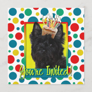 Invitation Cupcake d'invitation - Cairn Terrier - Rosco