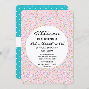 Invitation Cupcake Fille Cupcake Anniversaire Gâteau