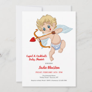 Invitation Cupid Baby shower