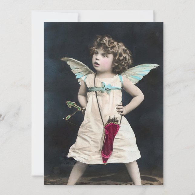 Invitation Cupidon en colère (Devant)