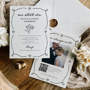 Invitation Cupidon Fantaisiste Nous Refaisons la Renouvelle