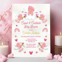 Cupids et cocktails Baby shower Saint Valentin