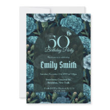 Custom Carnation Sparkle Happy Birthday