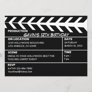 Invitation Customisée du Walk of Fame de Hollywood