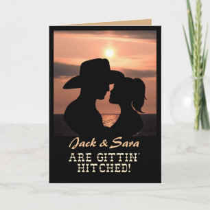 Invitation CUSTOMIZABLE Western Wedding INVITE