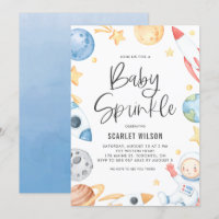 Cute Baby Astronaut Espace Thème Baby Sprinky