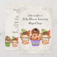 Cute Cupcakes Thanksgiving Baby shower d'automne I