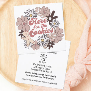 Invitation Cute Holiday Cookie Exchange